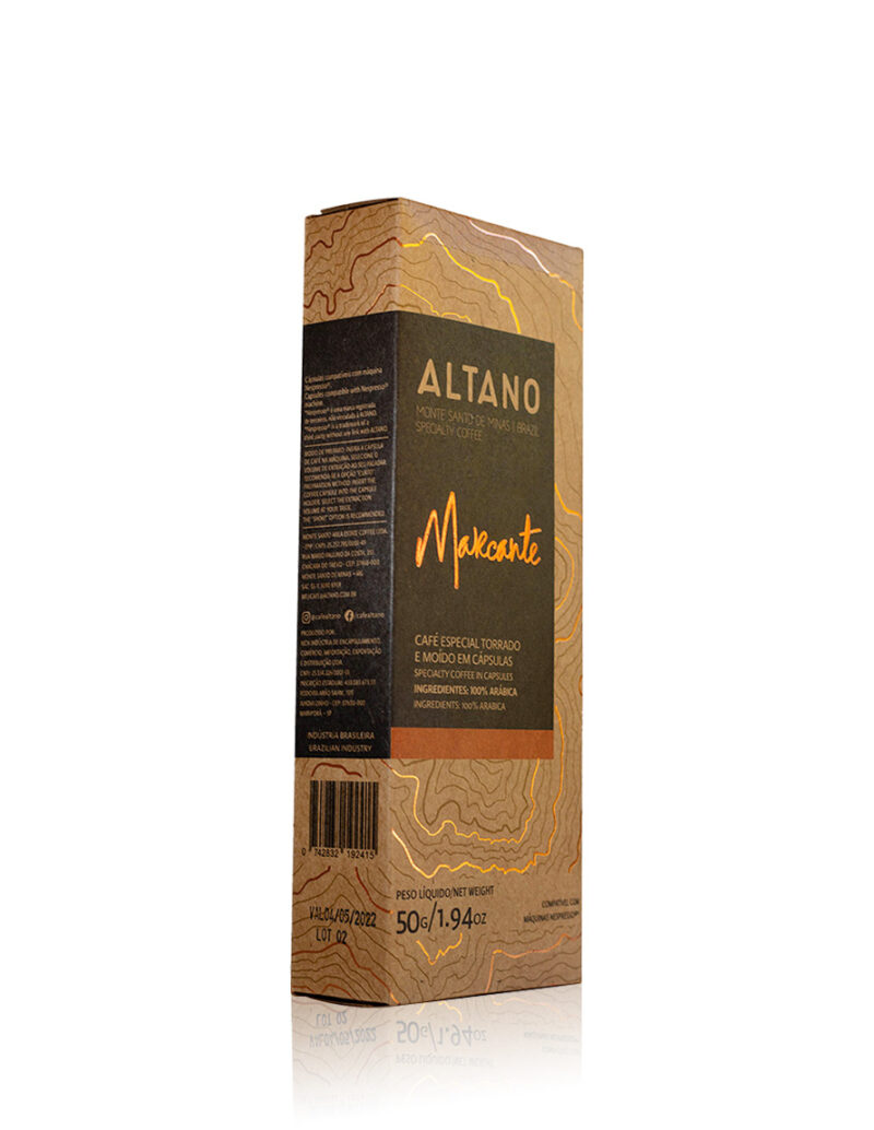 CÁPSULA ALTANO MARCANTE – 10 UNIDADES